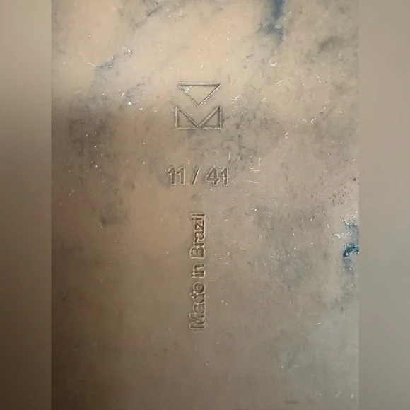 Mercedes Castillo Adria Sandal Napa Leather in Almond Size 41 US 11 Retail $395 - Picture 13 of 13